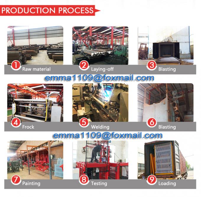 GJJ Construction Lifter Elevator Mast Sections Cheaper Price EXW FOB CIF
