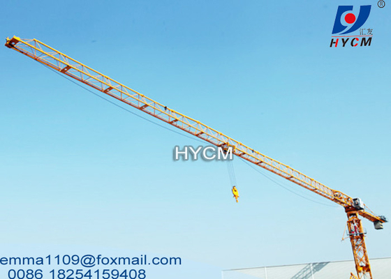 China PT7025 Topless Tower Crane 70m Boom Length 2.5t Tip. Load Telescopic Cage supplier