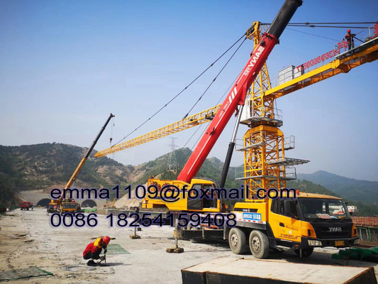 China HUIYOU Lower Price TC5013 Arrow Head Tower Crane for 30m Working Height Buildings supplier