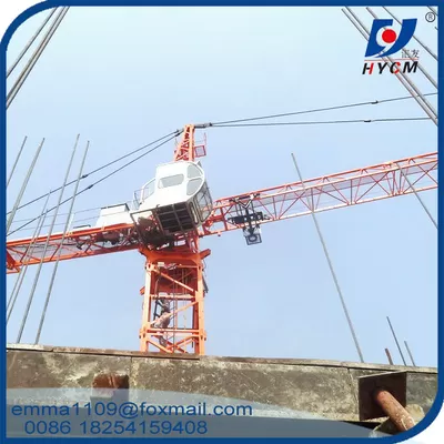 China QTZ40 Internal Climbing Tower Crane of Inner Erecting Type 4tons Load supplier