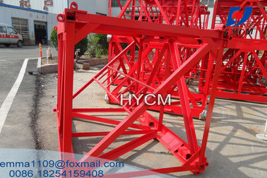 China Mast Sections For Various Project QTZ Tower Cranes Block Type supplier