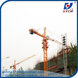 China Boom 55 Meter Tower Crane 45m Free Standing Height Tower Kren supplier