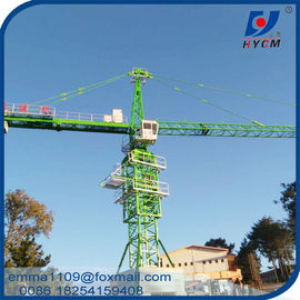 China QTZ125 Tower Crane 60m Jib Boom Hydraulic External Climbing Type Quotation supplier