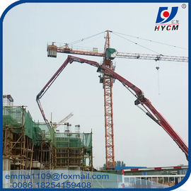China TC5612 Electric Tower Crane 56m Jib 1.2t load Fixed Type Cost supplier