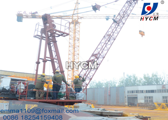China New OEM 8t Derrick Tower Crane QD3023 Model 30M Luffing Jib 2.3t Tip Load supplier