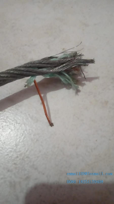 China 7mm Construction 8*19 With Copper Conductor of Cable Wire Rope for BMU supplier