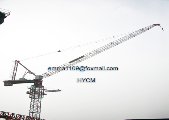 China 40m D4015 Luffing Crane Tower Max capacity 6 tons Free Standing Height 30m supplier