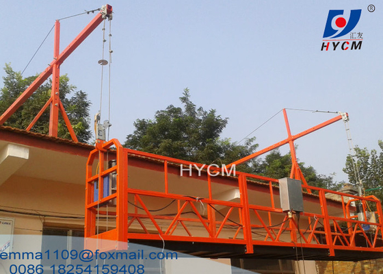 China 630kg Working Platform ZLP630 Aluminum Alloy Platform Material Hanging Scaffolding supplier