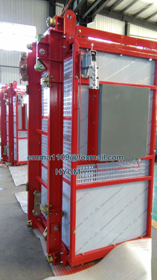 China 500kg Load Small Size Cage Shaft Elevator installed inside the Well Shaft supplier