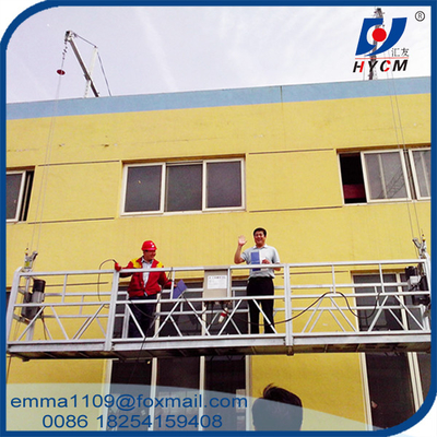 China Hanging Scaffolding zlp 800 Suspended Working Platform with 1.8kw Hoister supplier
