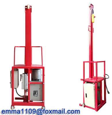 China Smallest 200kg Load Capacity Swing Stage with 220V Power Wire Rope Climber supplier