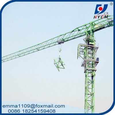 China QTZ125 Topless Tower Crane PT5023 50m Boom L68B2 Mast Section with EAC Certificate supplier