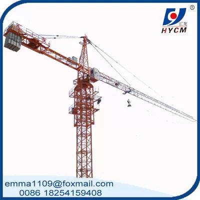 China Small Tower Crane TC3508 2.5T Max.Load 35m Jib Boom Mini Crane supplier