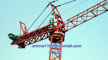 China 500kg Load QT10 Little Inner Climbing Tower Crane 12mts Boom Parameters supplier