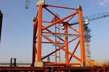 China TC6012 Topkit Tower Crane 60m Working Jib 6tons Load Manufacturer Quote supplier