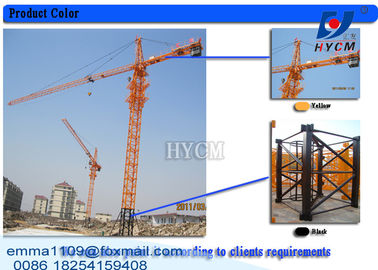China HYCM Tower Crane Quotation For QTZ3808 38m Working Jib Self Climbing Type supplier