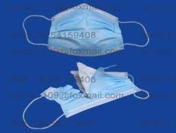 China 3ply Non-Woven Fabric melt-brown Fabric Disposable Surgical Face Mask supplier