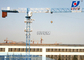 QTZ125 Flat Top Tower Crane 10t Load with Weight Moment Indicator 60meter Boom supplier