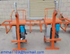 250kg Small Power Air Work Basket Temporary Cradle With 50m Wire Rope supplier