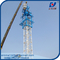 10 tonnes Load PT6515 Topless Tower Crane 65m Jib 1.5 tonne at Jib end 60m high Free standing supplier