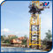 5 t QTZ5010 Hammerhead Tower Crane Cost Building Safety Equipments supplier