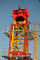 QTP7532 Flat Top Tower Crane External Climbing Type 3M Potain Mast Section supplier