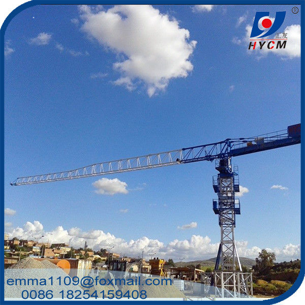 Building Flat Top Tower Crane 5 t Capacity Real Estate FOB Quotation