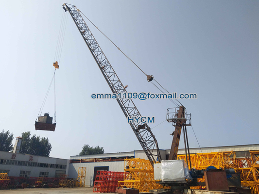 China OEM QD3023 Derrick Tower Crane 10tons Load lifting Materials 30M Boom supplier