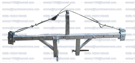 China OEM Hot Dipped Galvanized Parapet Clamp Suspended Gondola Spare Parts supplier