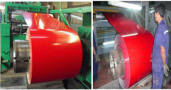 China Prepainted GI Galvanized Steel Sheet Coil Suppliers Color Coated Steel Coil supplier