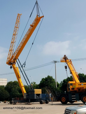 China Mobile 1T Mini Self Erecting Tower Crane Mobile Type Cheap Price For Sale supplier