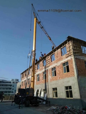 China 3t Load 24m Boom 20m Max.Working Height Self Climbing Tower Crane for Residential Housing supplier