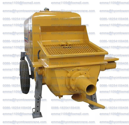 China Output 40 m³/h Trailer Mounted Concrete Pump Convey Concrete Hard To Access Flexibly supplier