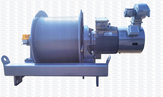 China 30IQ20 8 Ton Load Hoisting Winch YZPFE180L-4-30KW motor for QTZ80 Tower Cranes supplier