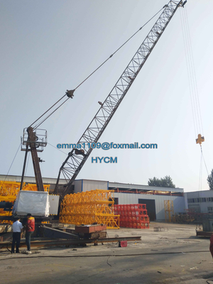 China New Design Derrick Luffing Crane QD3023 30mts Jib 10tons Load over 100m Building supplier
