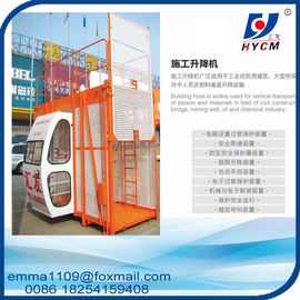 China Small Building Hoist SC100 Single Cage or Cabin Elevator For Construction supplier