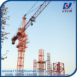 China QTZ50(5010) Cat Head Tower Crane 4tons Double Slewing For Export supplier