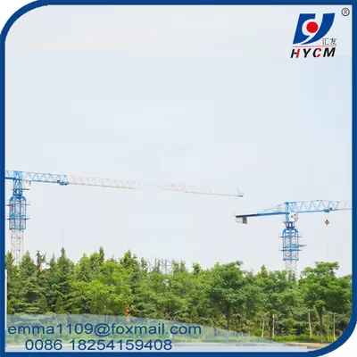 China QTZ63 PT5210 Topless Tower Crane Used For Lifting Building Material supplier
