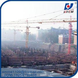 China QTZ63 Inner Climbing Tower Crane Lifting Capacity 6 Tons 50m Working Jib supplier