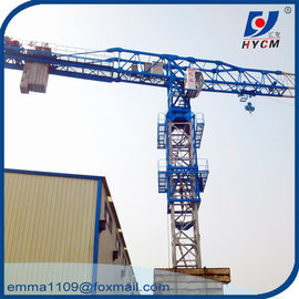 China QTZ125 PT6016 Mobile Tower Crane 60m Boom 10 Tons 50m Height Price supplier
