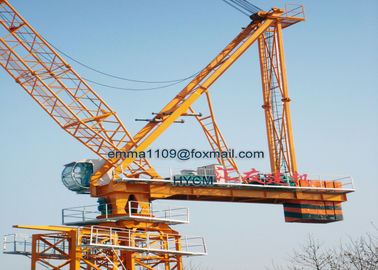 China QTD125 Luffing Tower Crane 10t Max. Load Capacity For High Storey Buildings supplier
