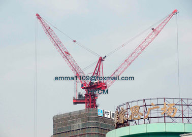 China 18T Luffing Tower Crane QTD230(5520) 55m Long 2.0 Ton Hook Tip Load supplier