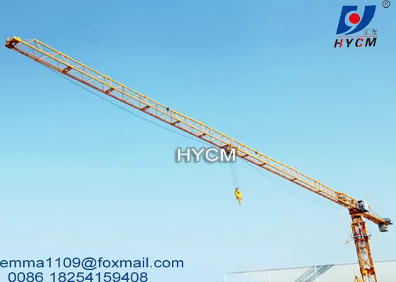 China 6T P5515 Specifications Tower Crane Quotation For Civil Real Estate supplier