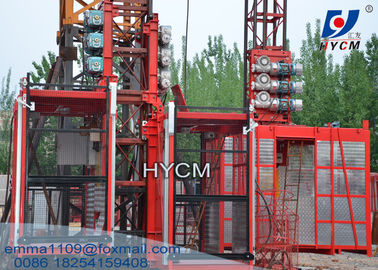 China 4000 kg Building Passenger Elevator Hoist Safety Device With Dual Car or Cage supplier