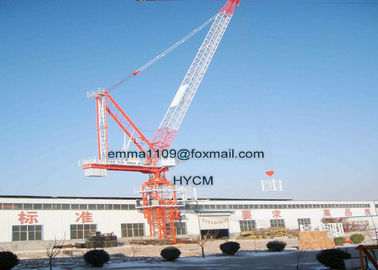 China 8 Tons D120 45M Boom Luffing Tower Cranes Construction Building Cranes supplier