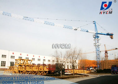 China Chinese Kind of TC6010 60 Meter Jib Tower Crane Fixed and Climbing Type supplier