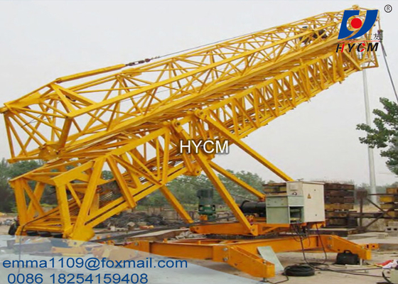 China Small Self Jacking Tower Crane Self erecting Type QTK20 23m Working Height supplier
