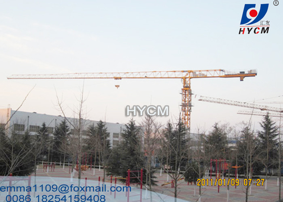 China QTZ125 City Tower Crane Construction PT6015 Model 60m Working Jib L46 Mast Section supplier