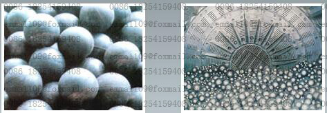 China 80mm Forged Steel Balls Chemical Industries Surface Hardness 60-65 For Mining supplier