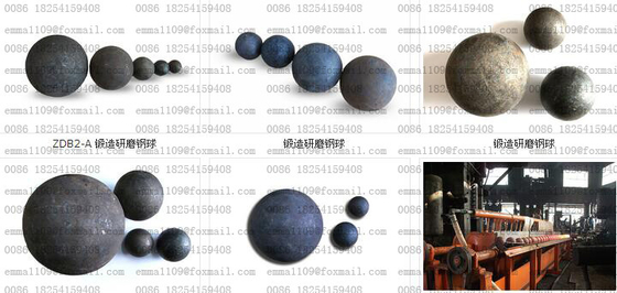 China Diameter 50mm Forged Steel Grinding Ball 1.97 Inch 60Mn Manganese Alloy Steel for Mill supplier